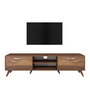 Hanah Home Soporte de TV A9 - 221 en Nogal